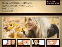 Tablet Screenshot of drcallison.com